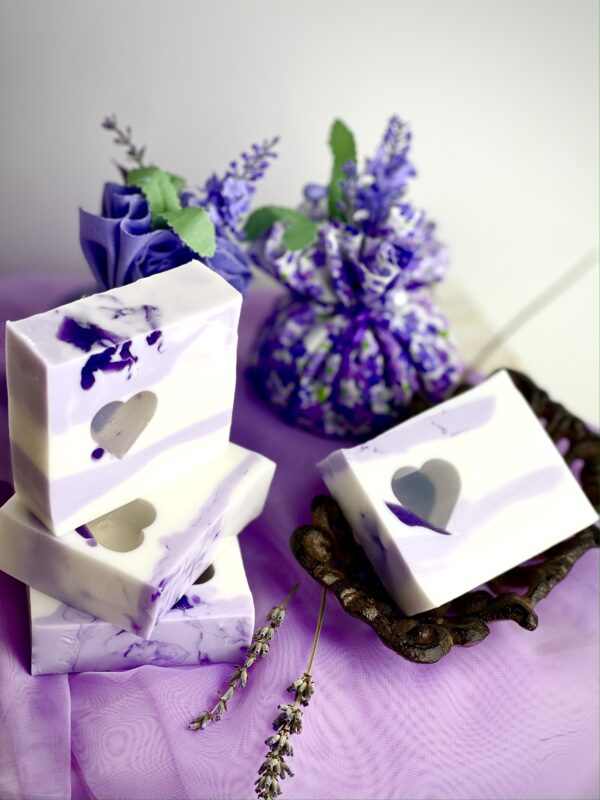 Lavender Kisses Farm Lavender Handmade Three Butter Soap