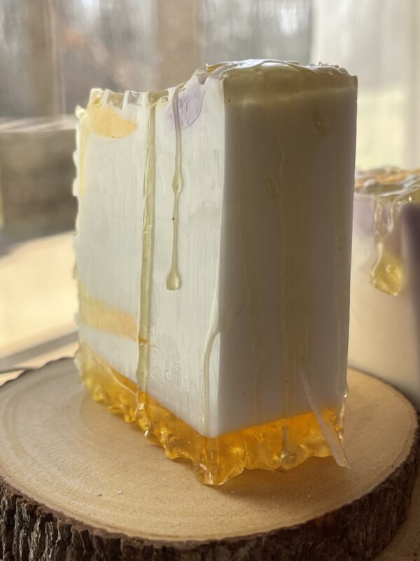 Lavender Kisses Farm Honey Oat Milk Soap