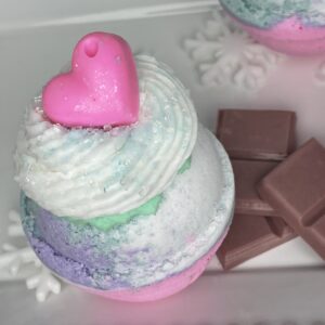 Frosted Rainbow Bath Bomb