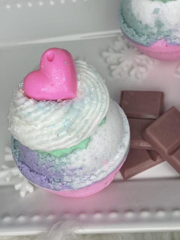 Frosted Rainbow Bath Bomb