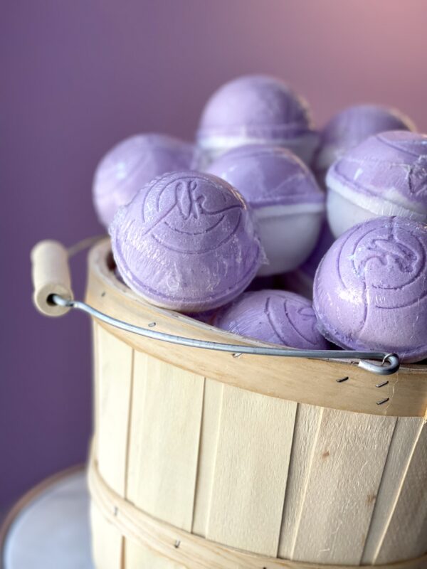 Lavender Kisses Farm Lavender Bath Bombs