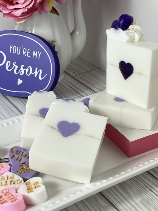 Lavender Heart Soap