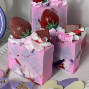 Lavender Strawberry Milkshake Soap 2