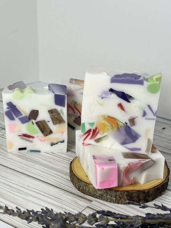 Lavender Tutti Fruiti Tornado Soap