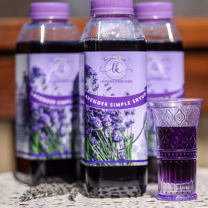Lavender Kisses Farm Lavender Simple Syrup