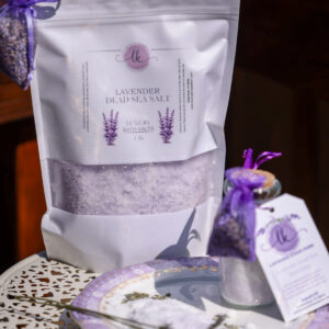 Lavender Kisses Farm Lavender Dead Sea Bath Salts
