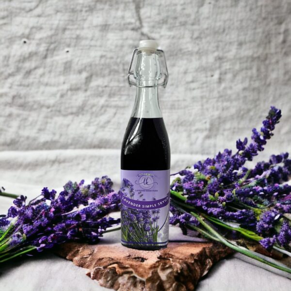 Lavender Kisses Farm Lavender Simple Syrup